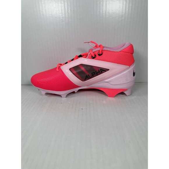 Size 10 Nike Alpha Menace 4 Pro Breast Cancer PE Football Cleats Mens HJ4568-600 main image 5